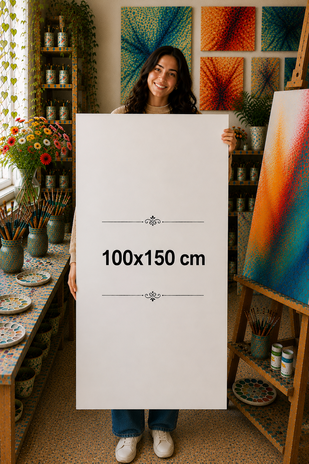 100 cm x 150 cm Tuval Canvas baskı
