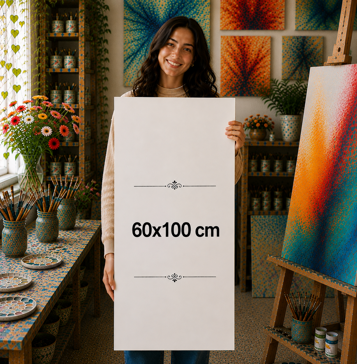 60 cm x 100 cm Tuval Canvas baskı