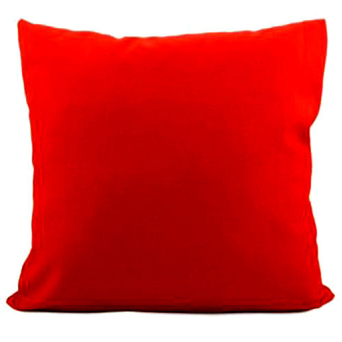 KIRMIZI Yastık Pamuklu (Düz) ( 40cm x 40cm) 