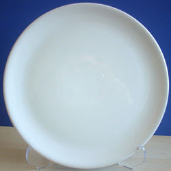 Seramik Bordürsüz beyaz tabak - Çapı 20 cm - baskı alanı 13 cm + karton kutu + tasarım + baskı