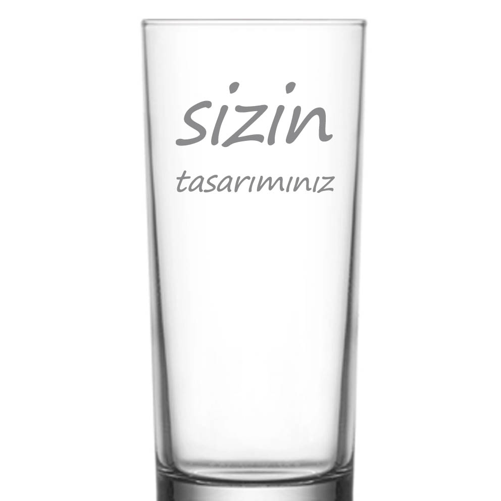 Rakı Kadehi + Karton kutu +  Tasarım + Baskı