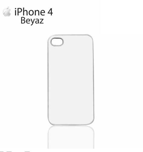 iPhone 4 / 4S Beyaz Kapak Baskı 