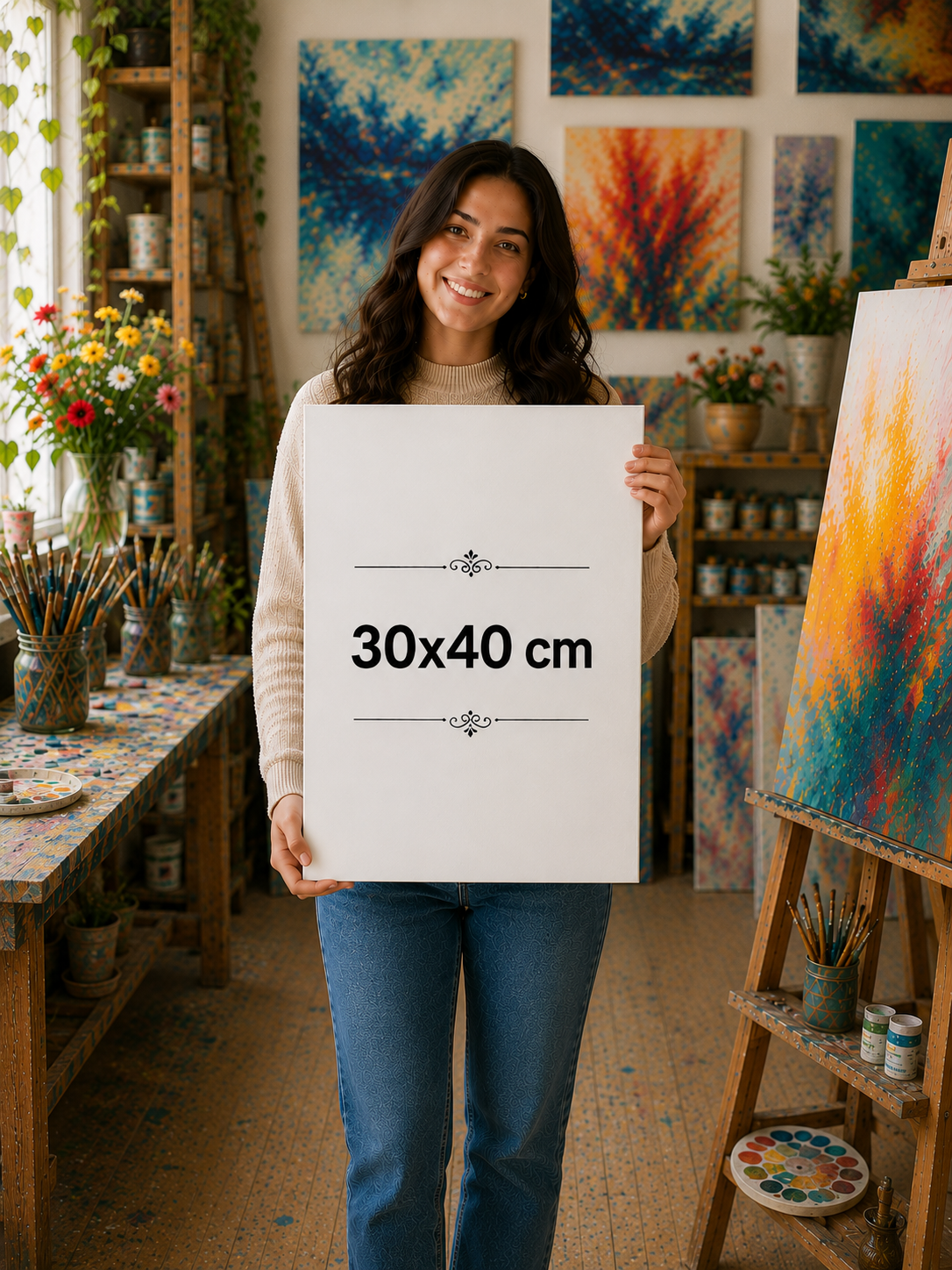 30 cm x 40 cm Tuval Canvas baskı