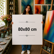 80 cm x 80 cm Tuval Canvas baskı