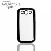 Samsung Galaxy S3 Siyah Kapak Baskı