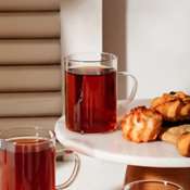 Saplı Çay Bardağı + Karton kutu +  Tasarım + Baskı