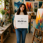 30 cm x 30 cm Tuval Canvas baskı