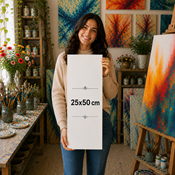 25 cm x 50 cm Tuval Canvas baskı