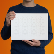 A-4 42 Parça Puzzle Yatay ve dikey Ayaklı