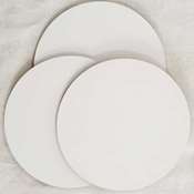 10 cm çap yuvarlak Mdf Lamine Bardak Altlığı baskı