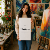 25 cm x 40 cm Tuval Canvas baskı