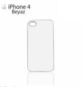 iPhone 4 / 4S Beyaz Kapak Baskı 