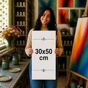 30 cm x 50 cm Tuval Canvas baskı