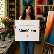 30 cm x 90 cm Tuval Canvas baskı