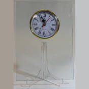  Cam Saydam Geçme Saat 29x21 Dikey Ayaklı Baskı