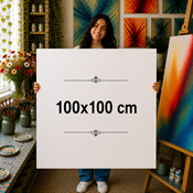 100 cm x 100 cm Tuval Canvas baskı